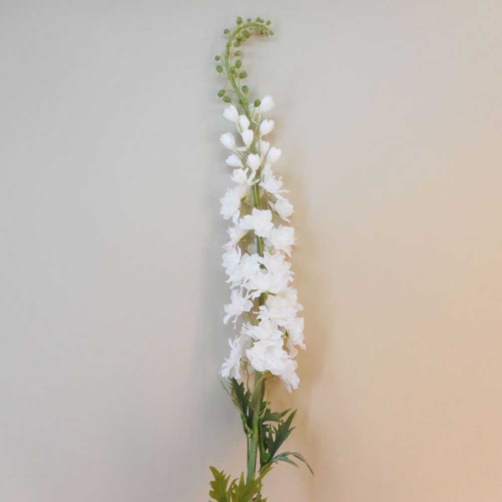 Artificial Delphiniums Gigante White Artificial Flowers